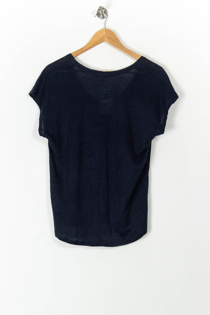 T-shirt Bleu - Taille L/40 de la marque Maison 123 | PARAD105697 - Vendu par Paradigme - Image 4