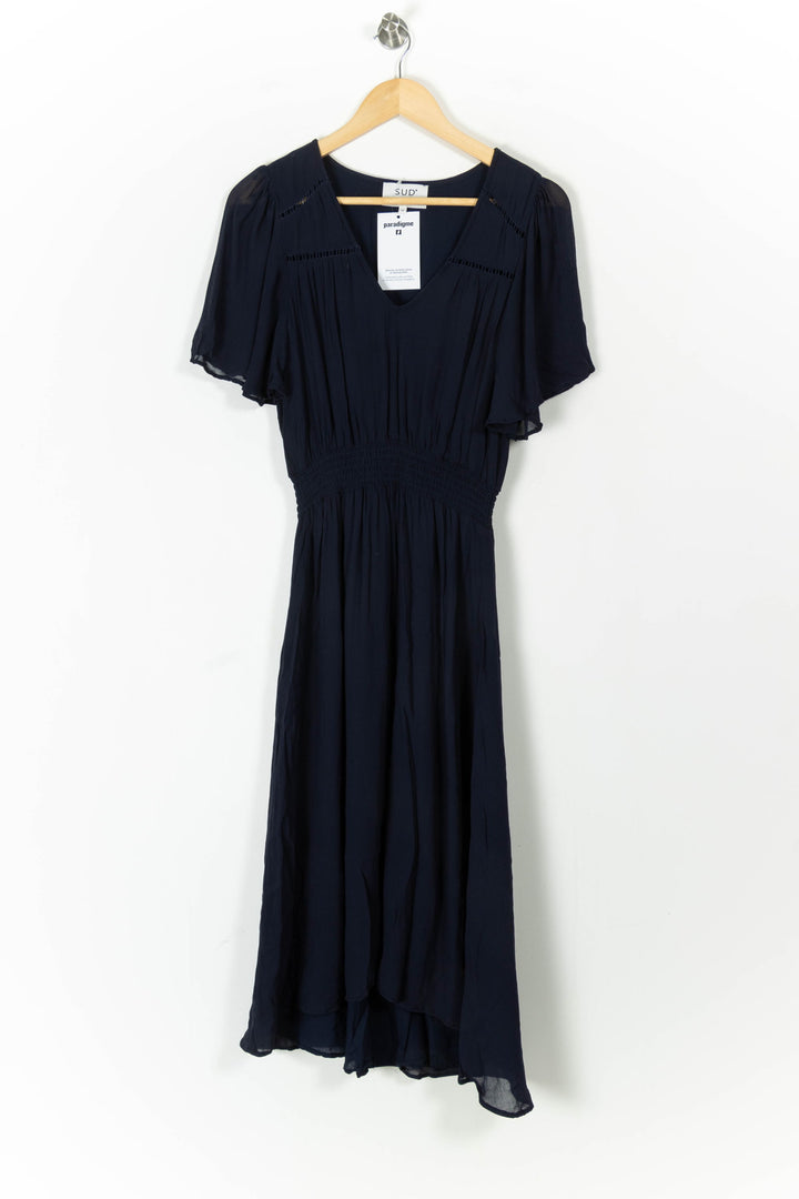 Robe Bleue - Taille M/38 de la marque Sud express | PARAD105701 - Vendu par Paradigme - Image 2