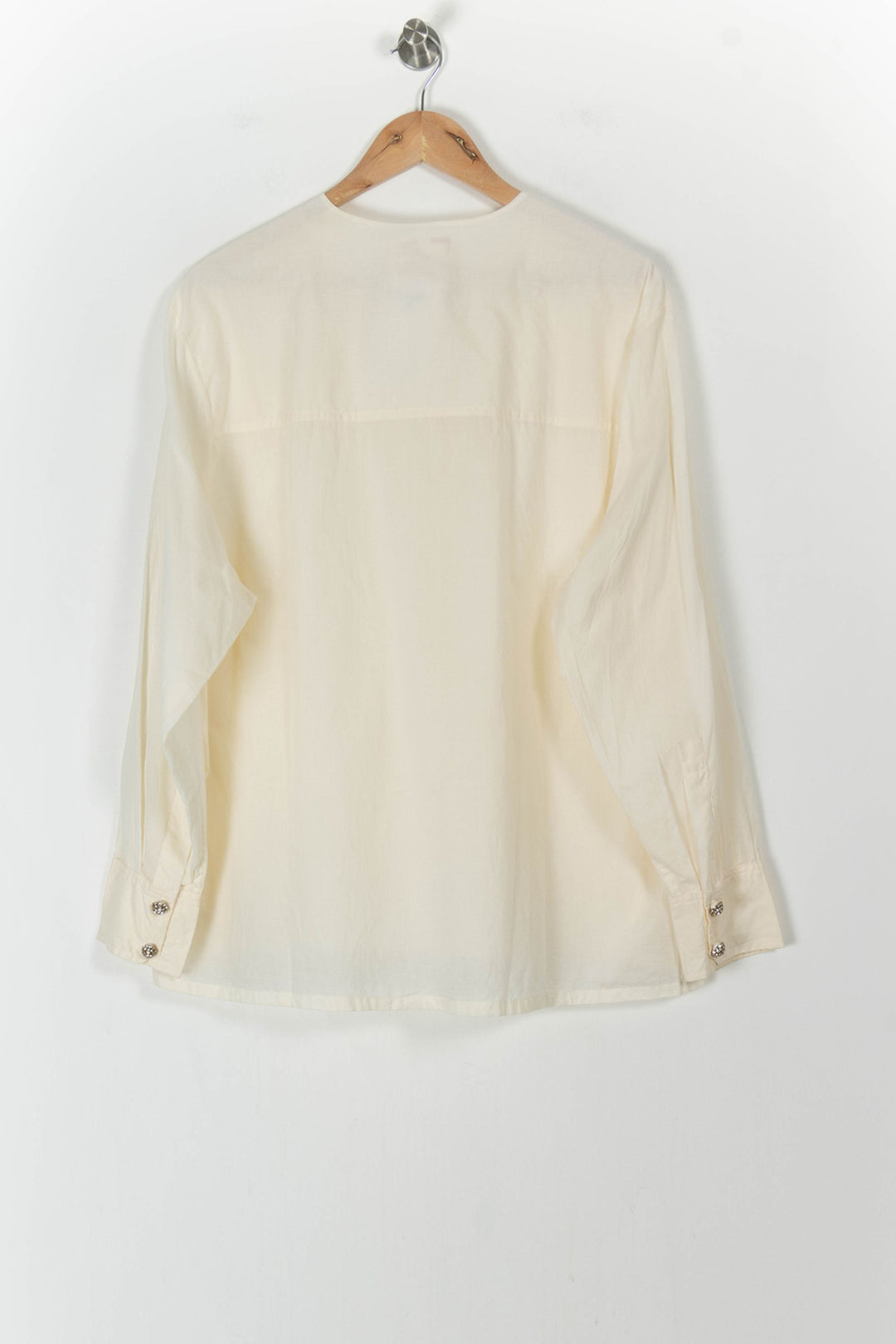Blouse Blanche - Taille L/40 de la marque Laurence Bras | PARAD105705 - Vendu par Paradigme - Image 4