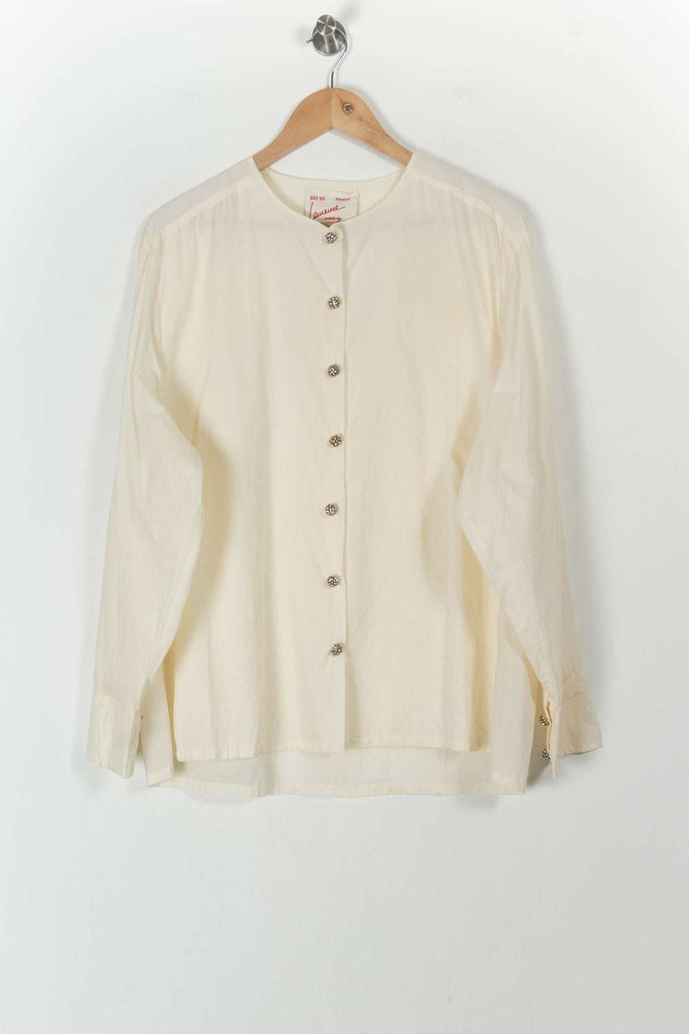 Blouse Blanche - Taille L/40 de la marque Laurence Bras | PARAD105705 - Vendu par Paradigme - Image 2