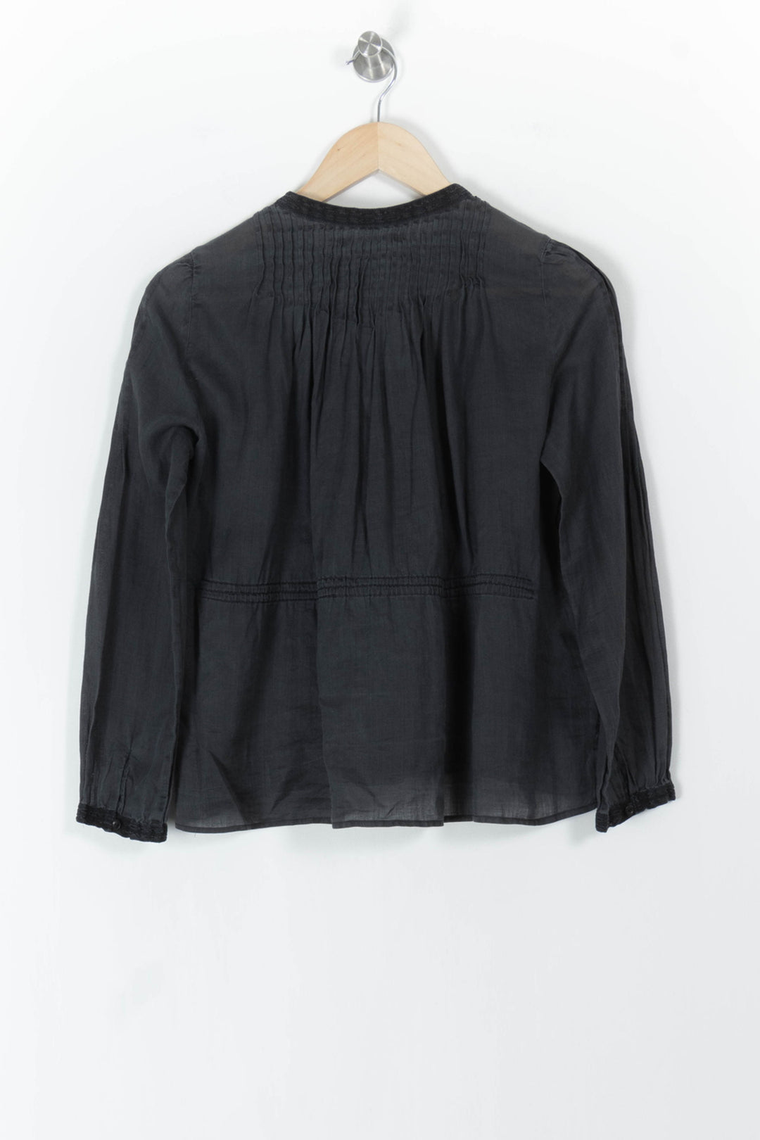 Blouse Noire - Taille S/36 de la marque Isabel Marant | PARAD105709 - Vendu par Paradigme - Image 4