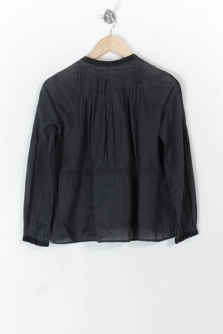 Blouse Noire - Taille S/36 de la marque Isabel Marant | PARAD105709 - Vendu par Paradigme - Image 4