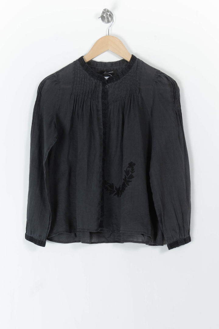 Blouse Noire - Taille S/36 de la marque Isabel Marant | PARAD105709 - Vendu par Paradigme - Image 2