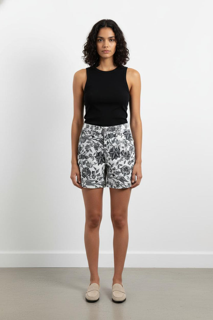Short Imprimé Noir et Blanc - Taille M/38 de la marque Isabel Marant | PARAD105718 - Vendu par Paradigme - Image 1