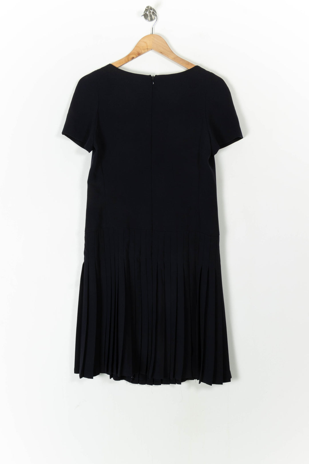 Robe Plissée Bleu Marine - Taille M/38 de la marque Weill | PARAD105719 - Vendu par Paradigme - Image 4