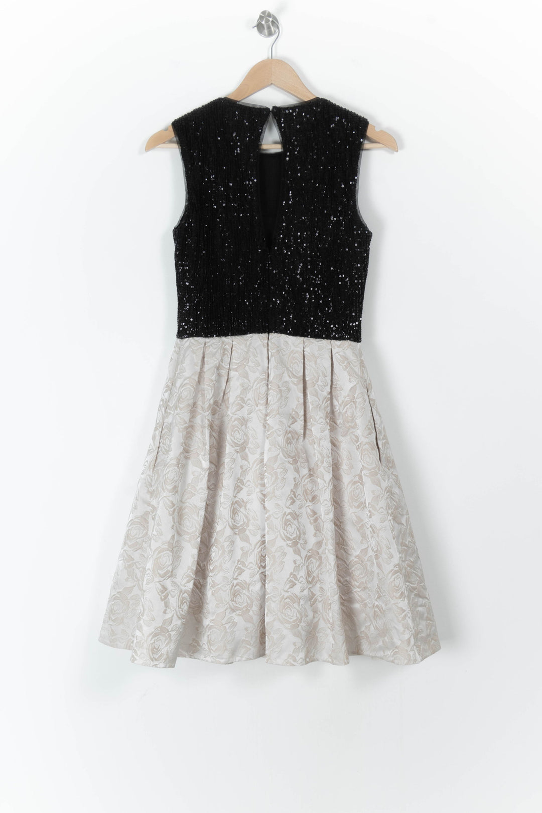 Robe Sans Manches Noire et Blanche - Taille S/36 de la marque Derhy | PARAD105723 - Vendu par Paradigme - Image 4