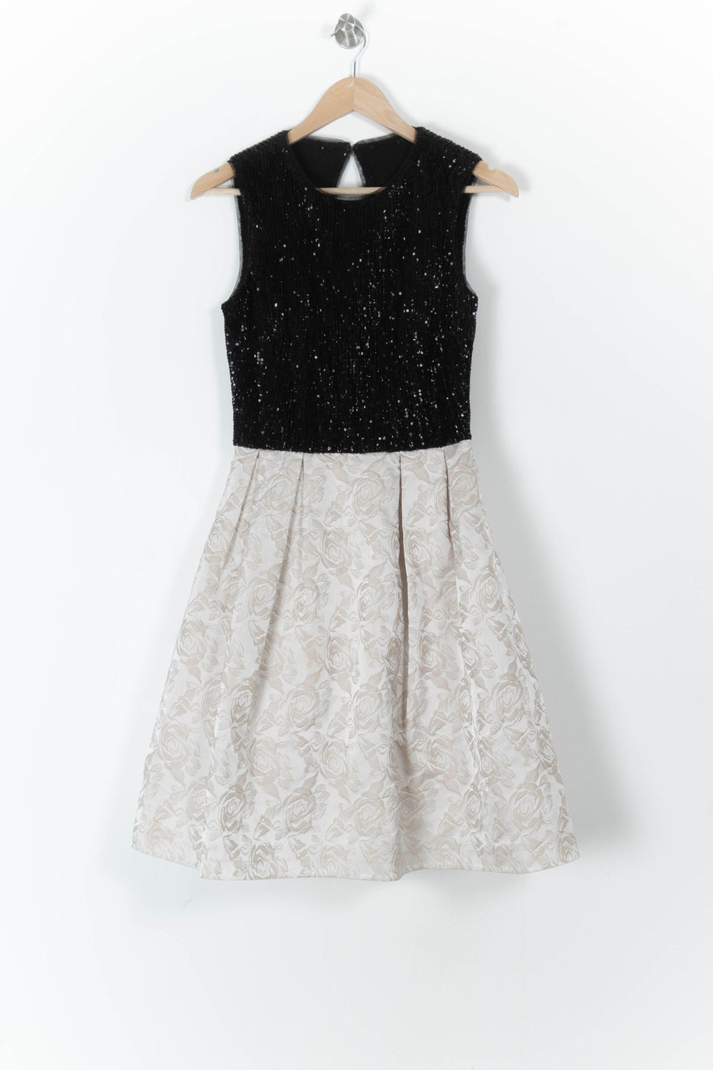 Robe Sans Manches Noire et Blanche - Taille S/36 de la marque Derhy | PARAD105723 - Vendu par Paradigme - Image 2