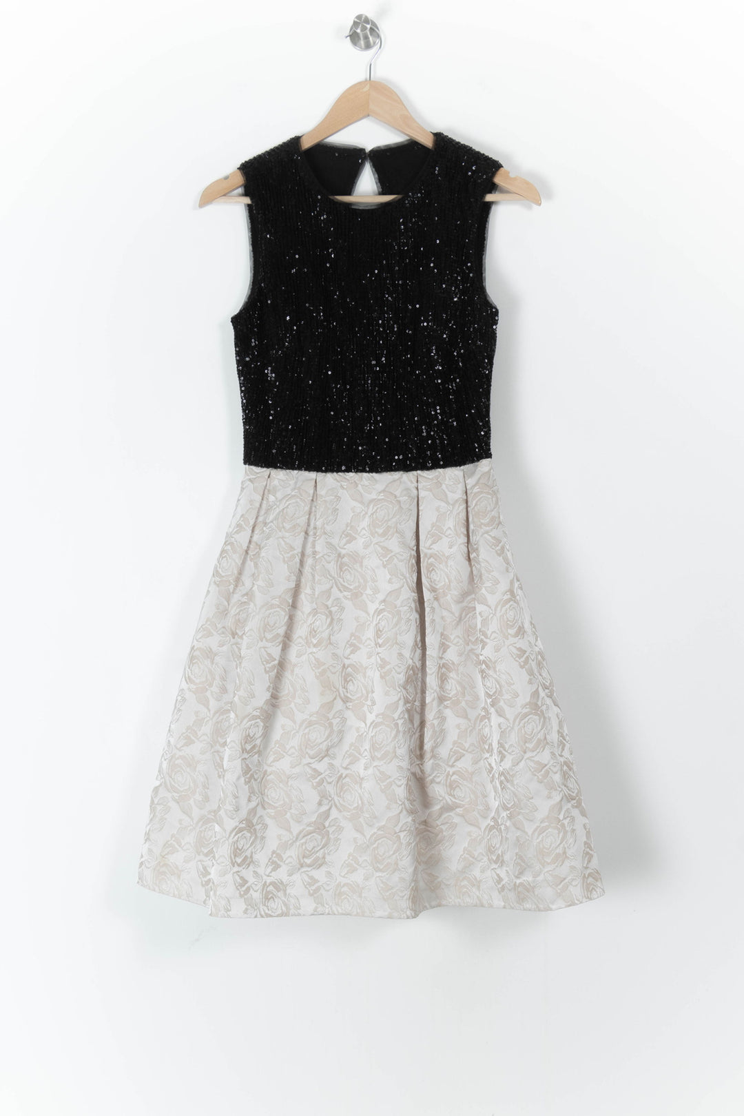 Robe Sans Manches Noire et Blanche - Taille S/36 de la marque Derhy | PARAD105723 - Vendu par Paradigme - Image 2