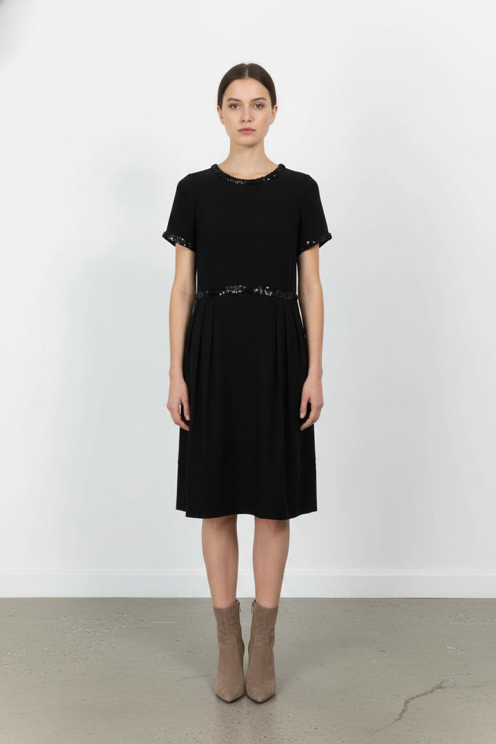 Robe Noire - Taille M/38 de la marque Weill | PARAD105726 - Vendu par Paradigme - Image 1