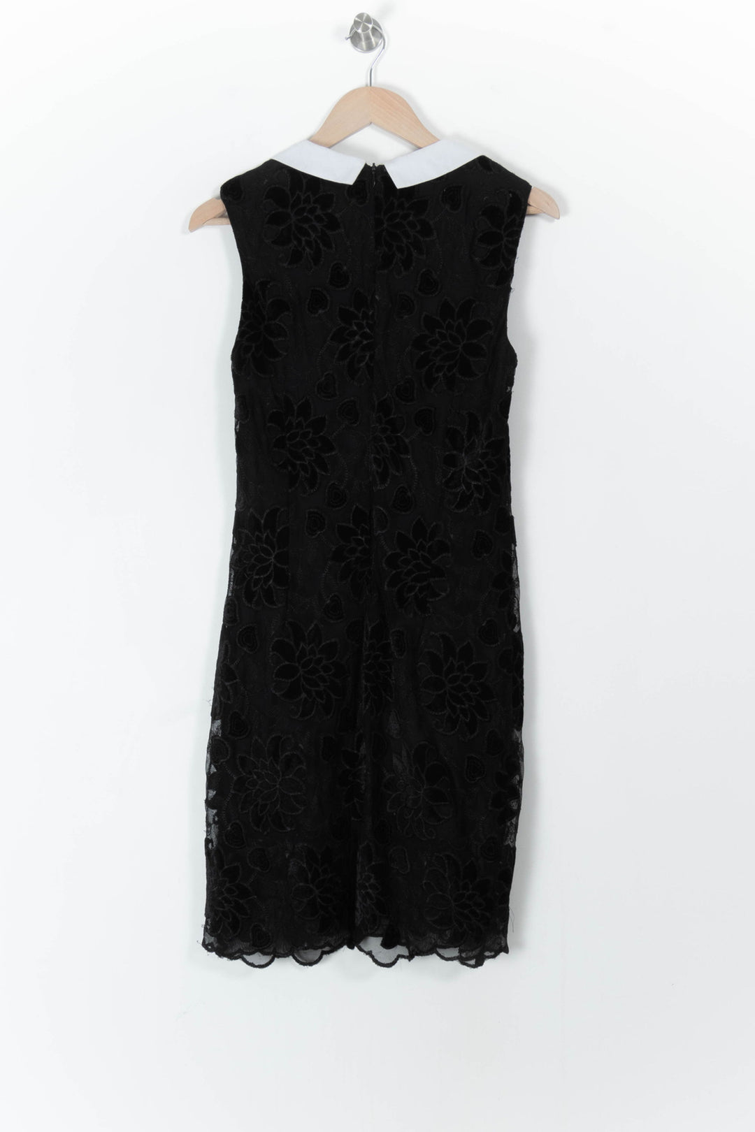 Robe en dentelle noire et blanche - Taille S/36 de la marque Derhy | PARAD105731 - Vendu par Paradigme - Image 4