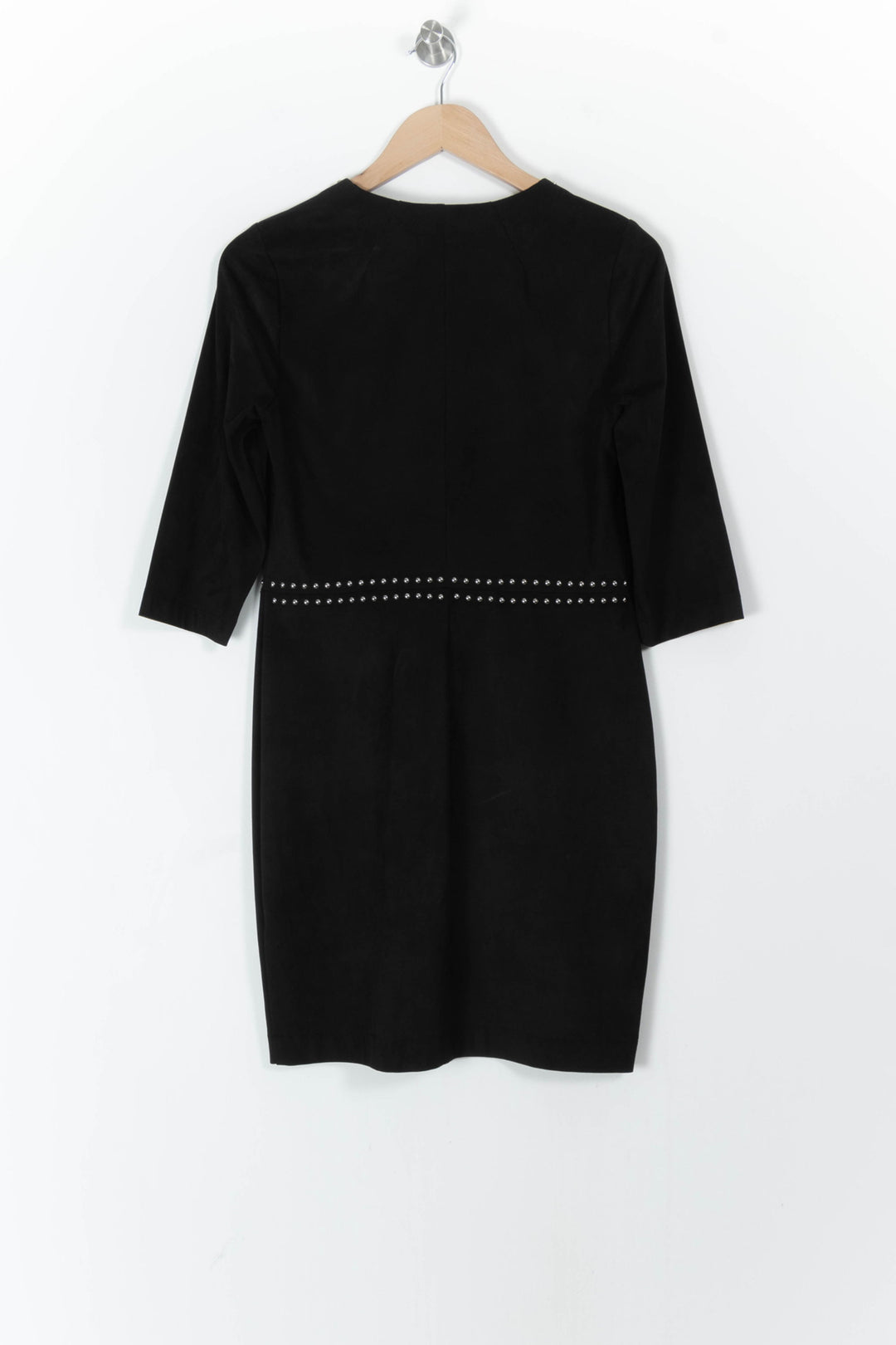 Robe Droite Noire - Taille M/38 de la marque Indies | PARAD105735 - Vendu par Paradigme - Image 4