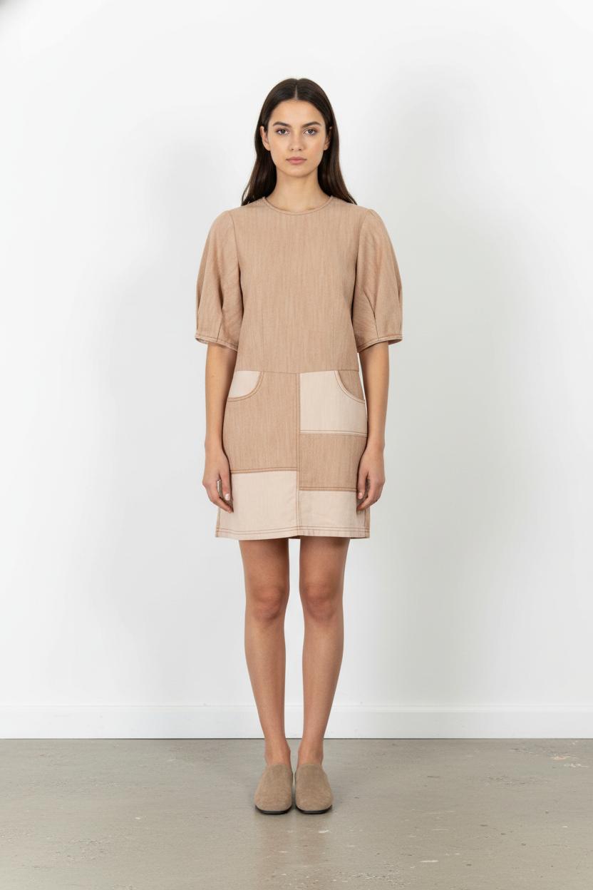 Robe Courte Rose - Taille S/36 de la marque Sessùn | PARAD105736 - Vendu par Paradigme - Image 1