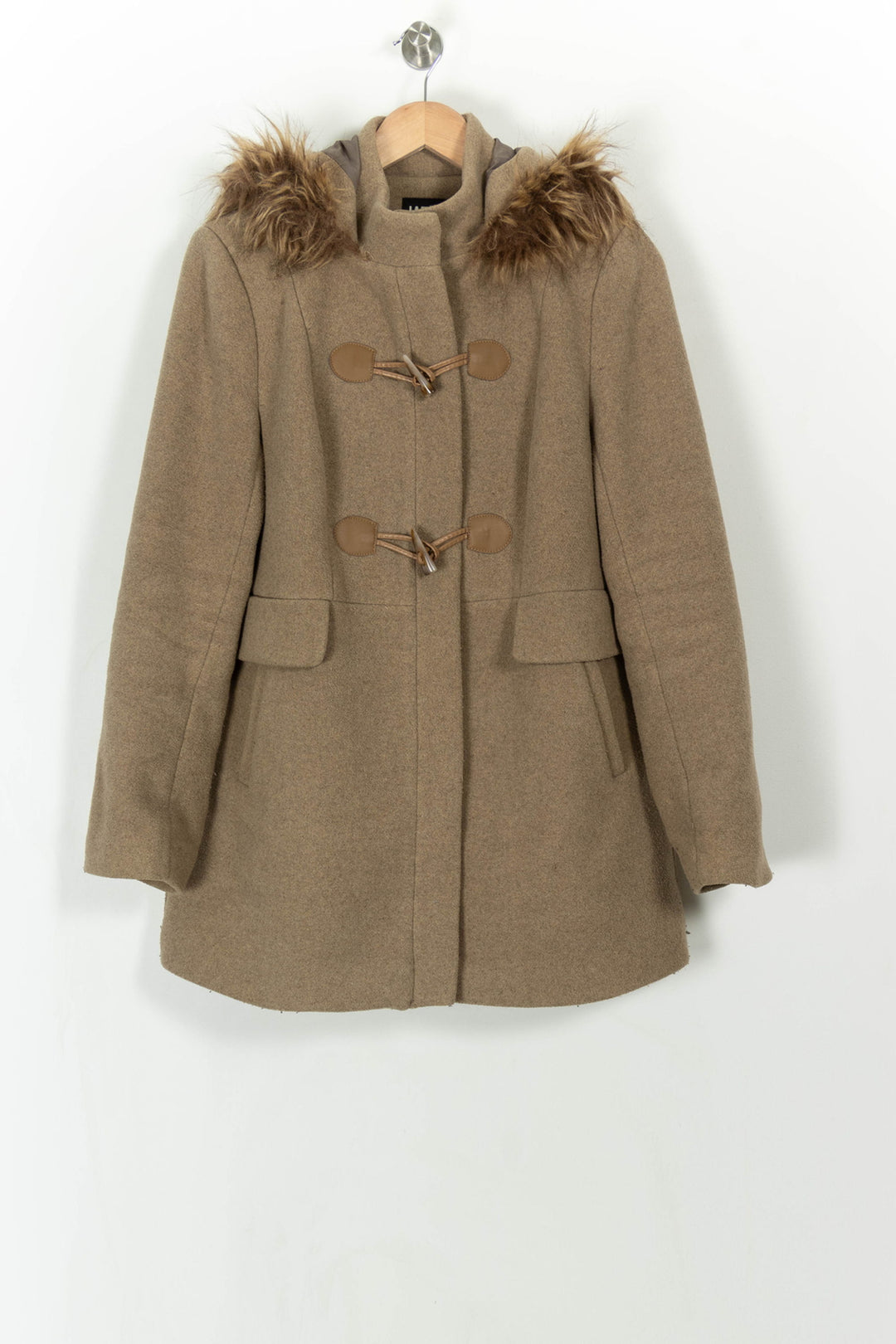 Duffle-coat Beige - Taille L/40 de la marque La Redoute Collections | PARAD105740 - Vendu par Paradigme - Image 2