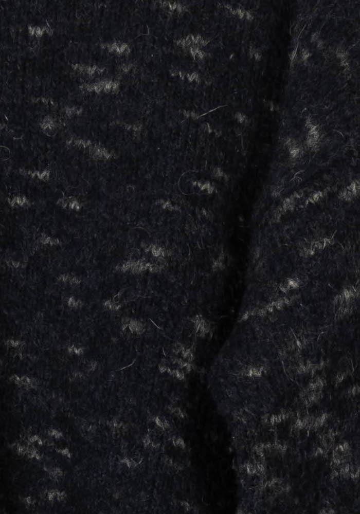Pull en laine bleu et gris - Taille L/40 de la marque Humility | PARAD105741 - Vendu par Paradigme - Image 3