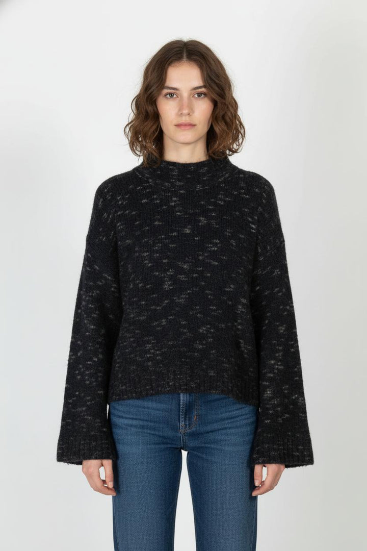 Pull en laine bleu et gris - Taille L/40 de la marque Humility | PARAD105741 - Vendu par Paradigme - Image 1
