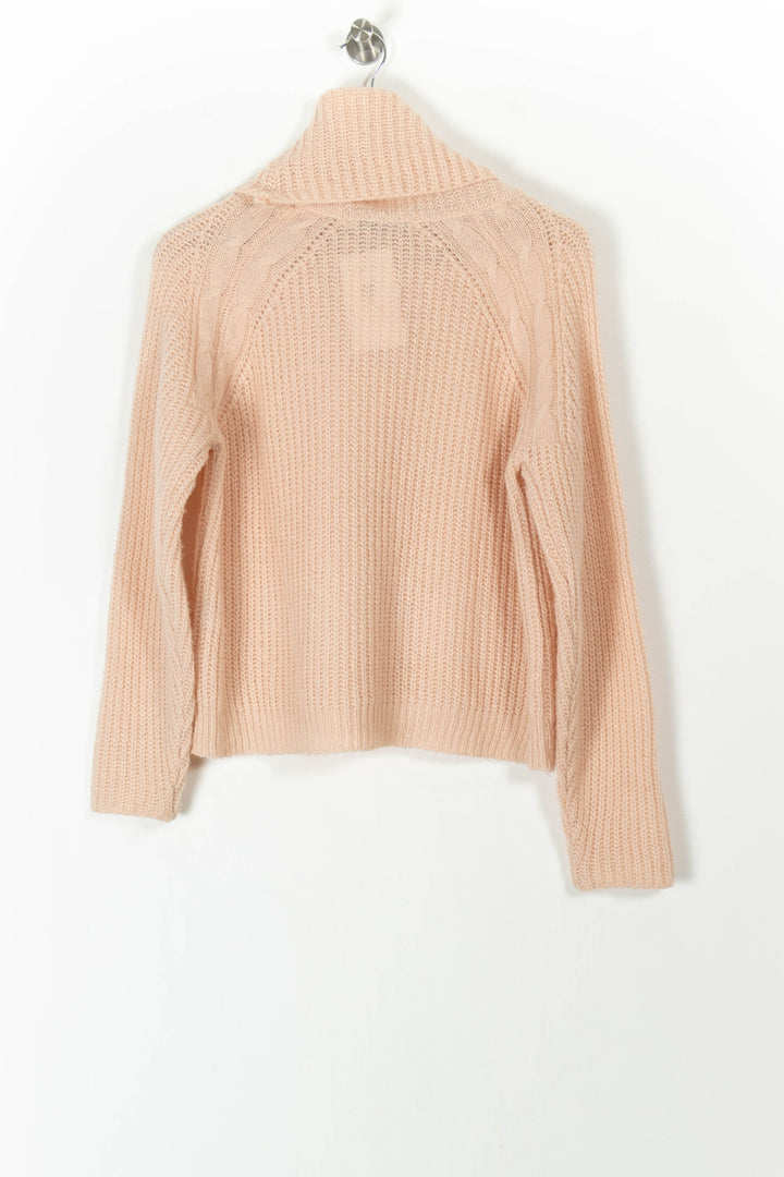 Pull Col Roulé Rose - Taille M/38 de la marque La Fée Maraboutée | PARAD105745 - Vendu par Paradigme - Image 4