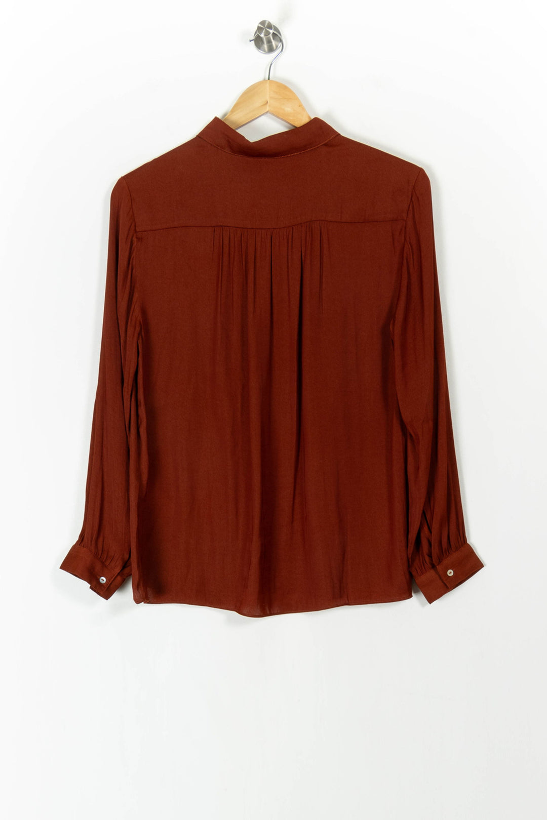 Chemise Orange - Taille M/38 de la marque Maison 123 | PARAD105748 - Vendu par Paradigme - Image 4