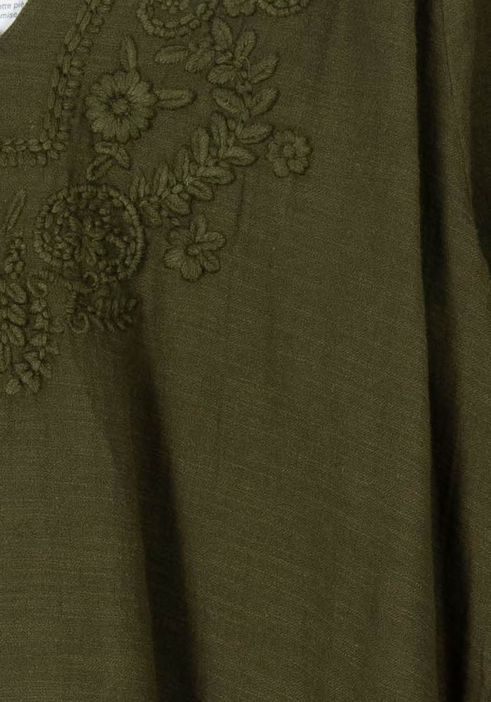Blouse Verte - Taille M/38 de la marque Maison 123 | PARAD105751 - Vendu par Paradigme - Image 3
