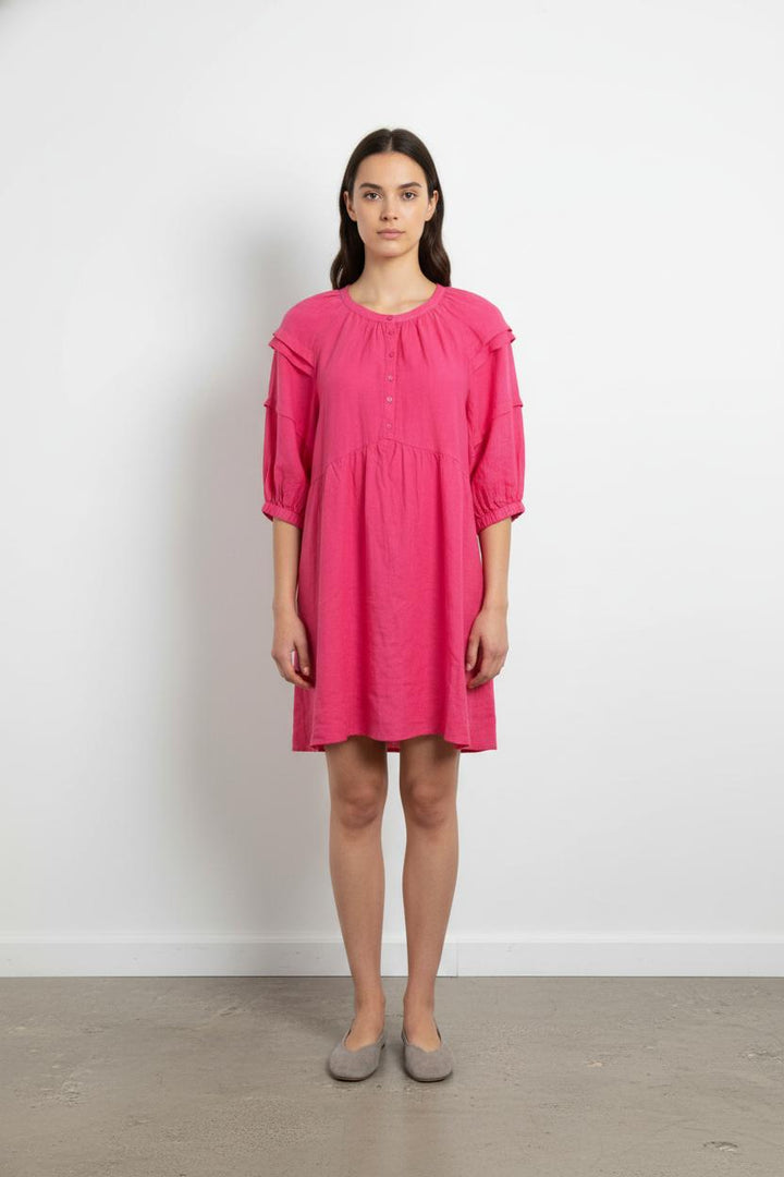 Robe Midi Rose - Taille XL/42 de la marque Maison 123 | PARAD105754 - Vendu par Paradigme - Image 1