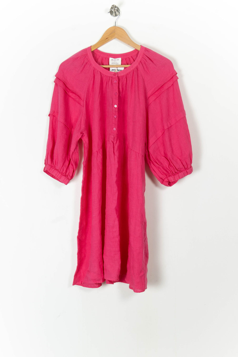 Robe Midi Rose - Taille XL/42 de la marque Maison 123 | PARAD105754 - Vendu par Paradigme - Image 2