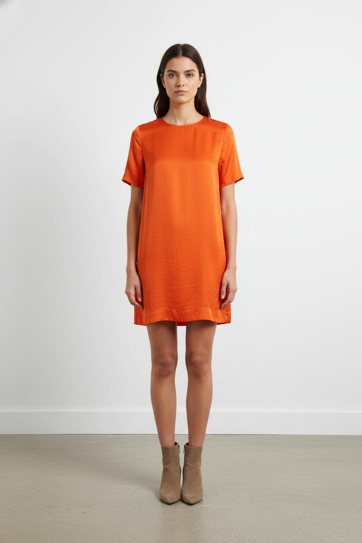 Robe Droite Orange - Taille XXL/44 de la marque COS | PARAD105757 - Vendu par Paradigme - Image 1