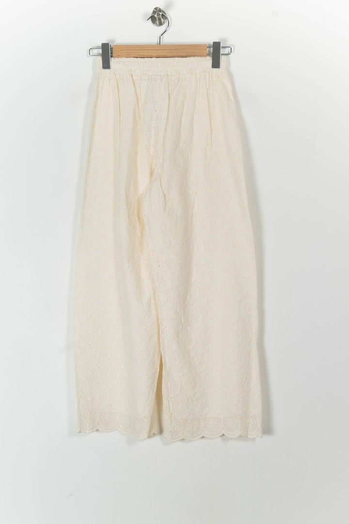 Pantalon Large Beige - Taille S/36 de la marque La Fée Maraboutée | PARAD105761 - Vendu par Paradigme - Image 4