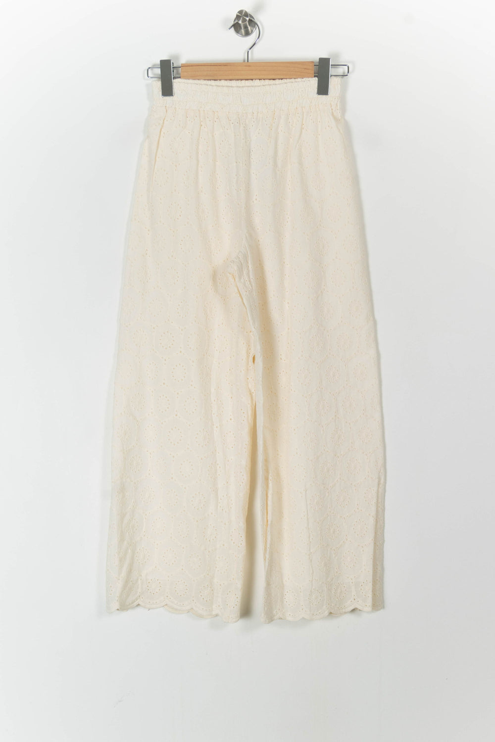 Pantalon Large Beige - Taille S/36 de la marque La Fée Maraboutée | PARAD105761 - Vendu par Paradigme - Image 2