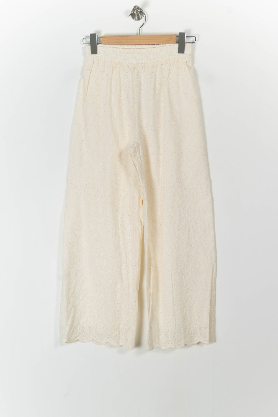 Pantalon Large Beige - Taille S/36 de la marque La Fée Maraboutée | PARAD105761 - Vendu par Paradigme - Image 2