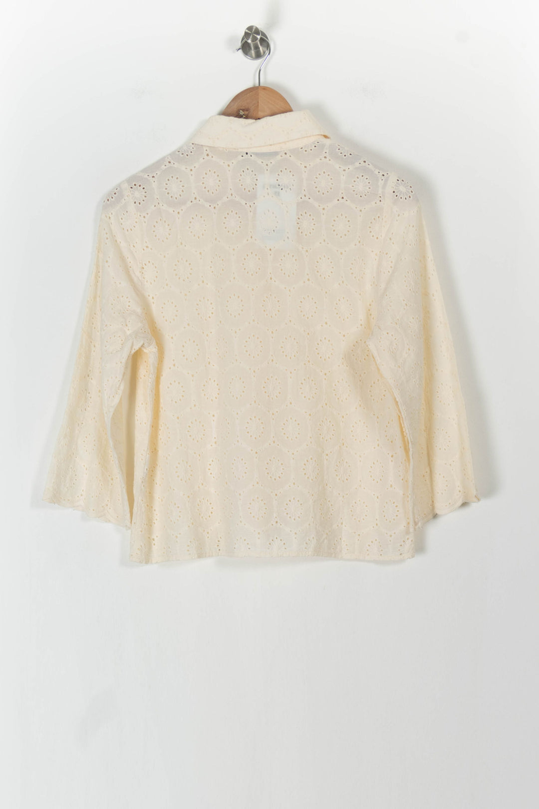 Chemisier Beige - Taille M/38 de la marque La Fée Maraboutée | PARAD105764 - Vendu par Paradigme - Image 4
