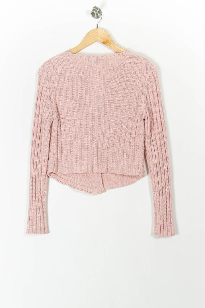 Gilet Rose - Taille M/38 de la marque La Fée Maraboutée | PARAD105771 - Vendu par Paradigme - Image 4