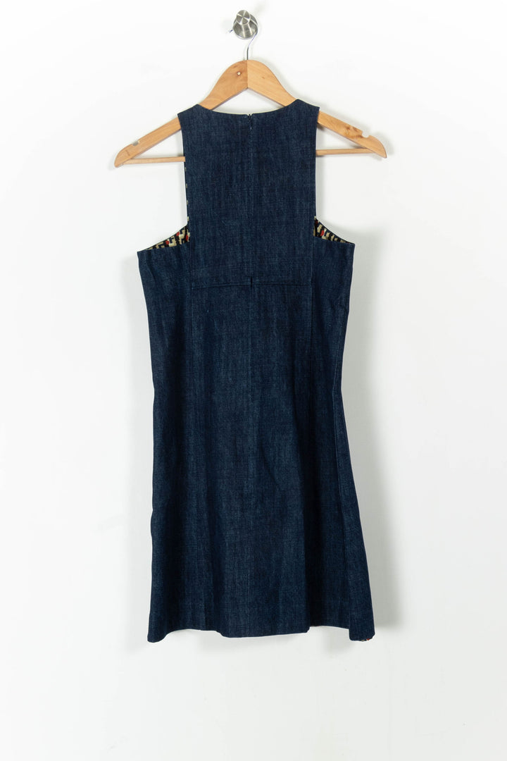 Robe Sans Manches Bleue - Taille S/36 de la marque Ines de la Fressange Paris | PARAD105772 - Vendu par Paradigme - Image 4