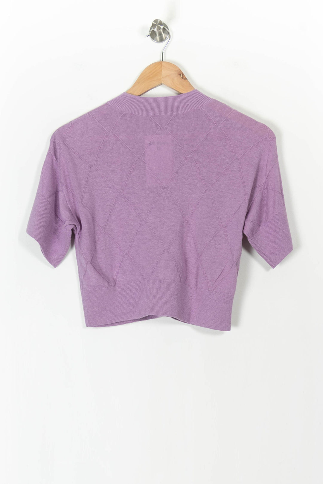 Pull Violet - Taille S/36 de la marque Comptoir des Cotonniers | PARAD105773 - Vendu par Paradigme - Image 4