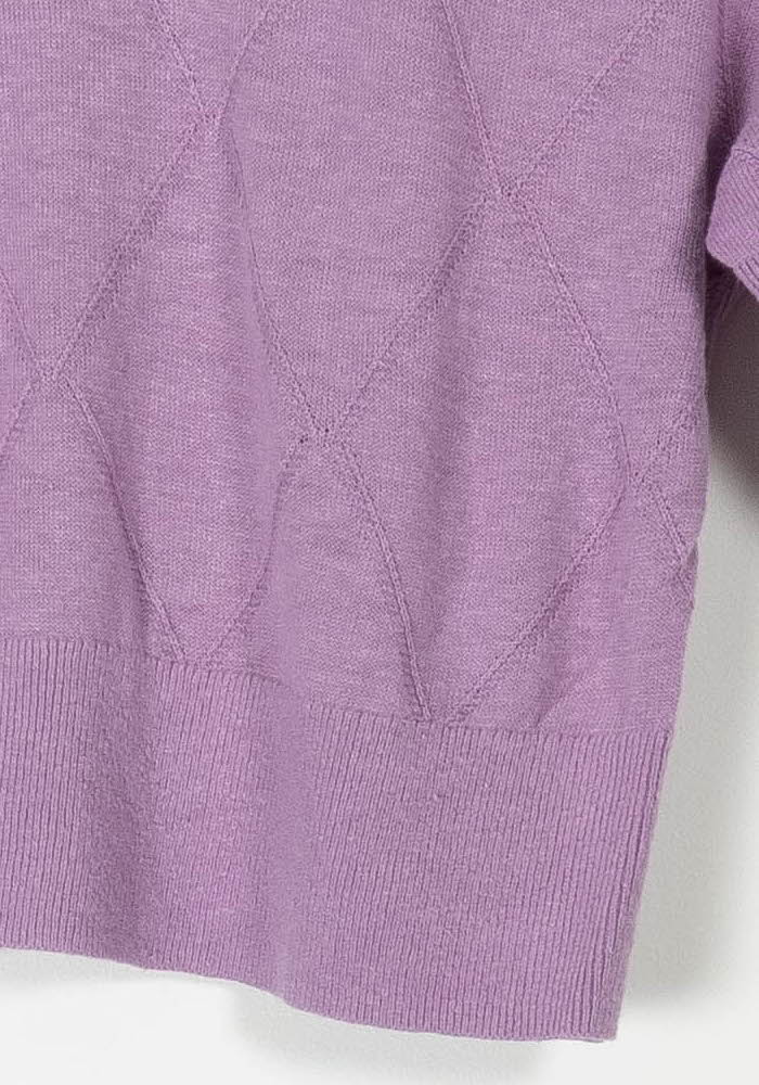 Pull Violet - Taille S/36 de la marque Comptoir des Cotonniers | PARAD105773 - Vendu par Paradigme - Image 3