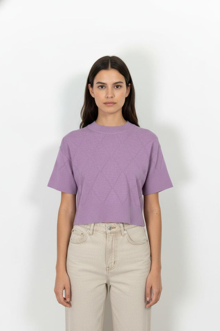 Pull Violet - Taille S/36 de la marque Comptoir des Cotonniers | PARAD105773 - Vendu par Paradigme - Image 1