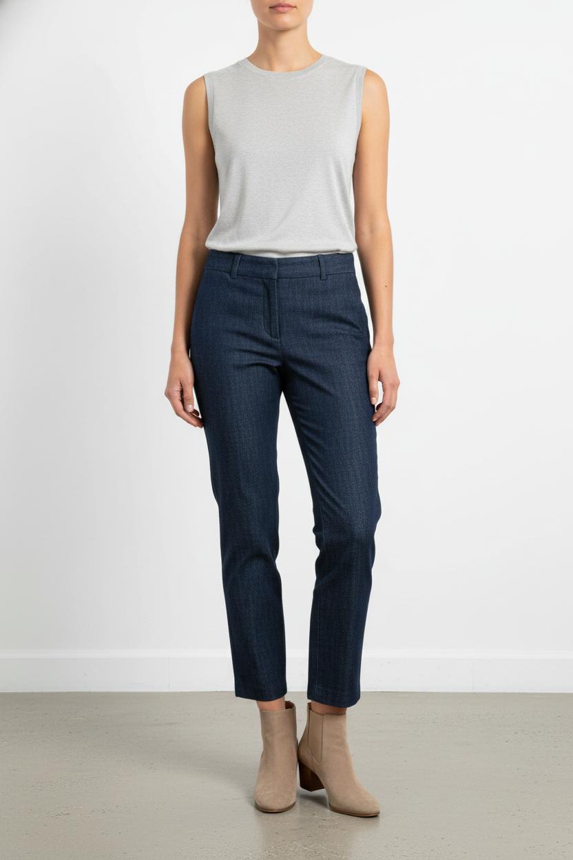 Pantalon Jean Bleu - Taille S/36 de la marque Ines de la Fressange Paris | PARAD105774 - Vendu par Paradigme - Image 1