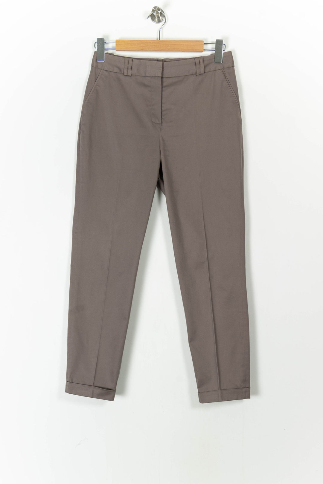Pantalon Marron - Taille L/40 de la marque Caroll | PARAD105776 - Vendu par Paradigme - Image 2