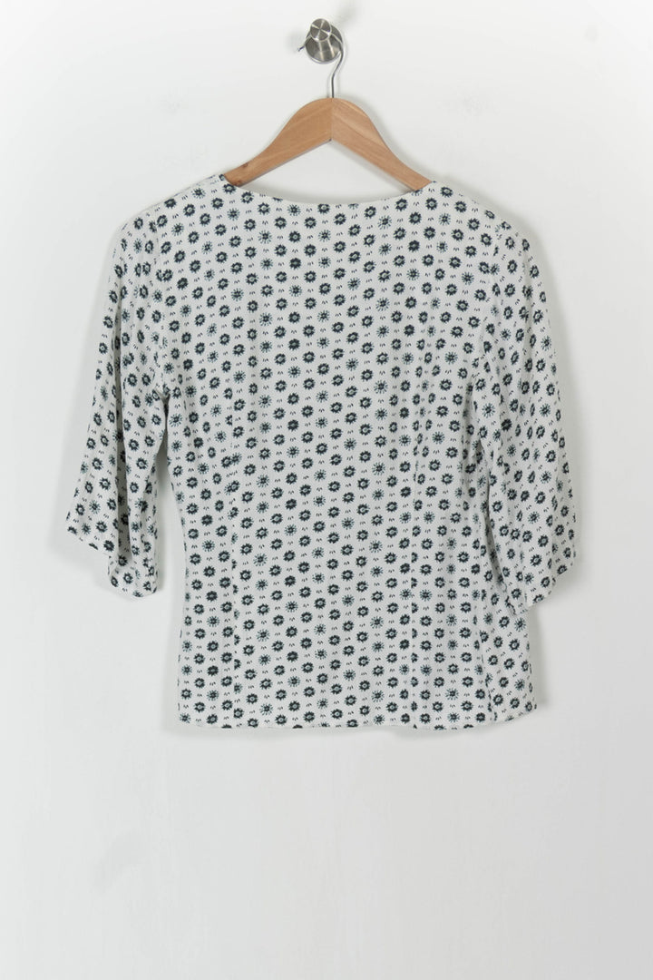 Blouse Blanche et Noire - Taille S/36 de la marque Comptoir des Cotonniers | PARAD105777 - Vendu par Paradigme - Image 4