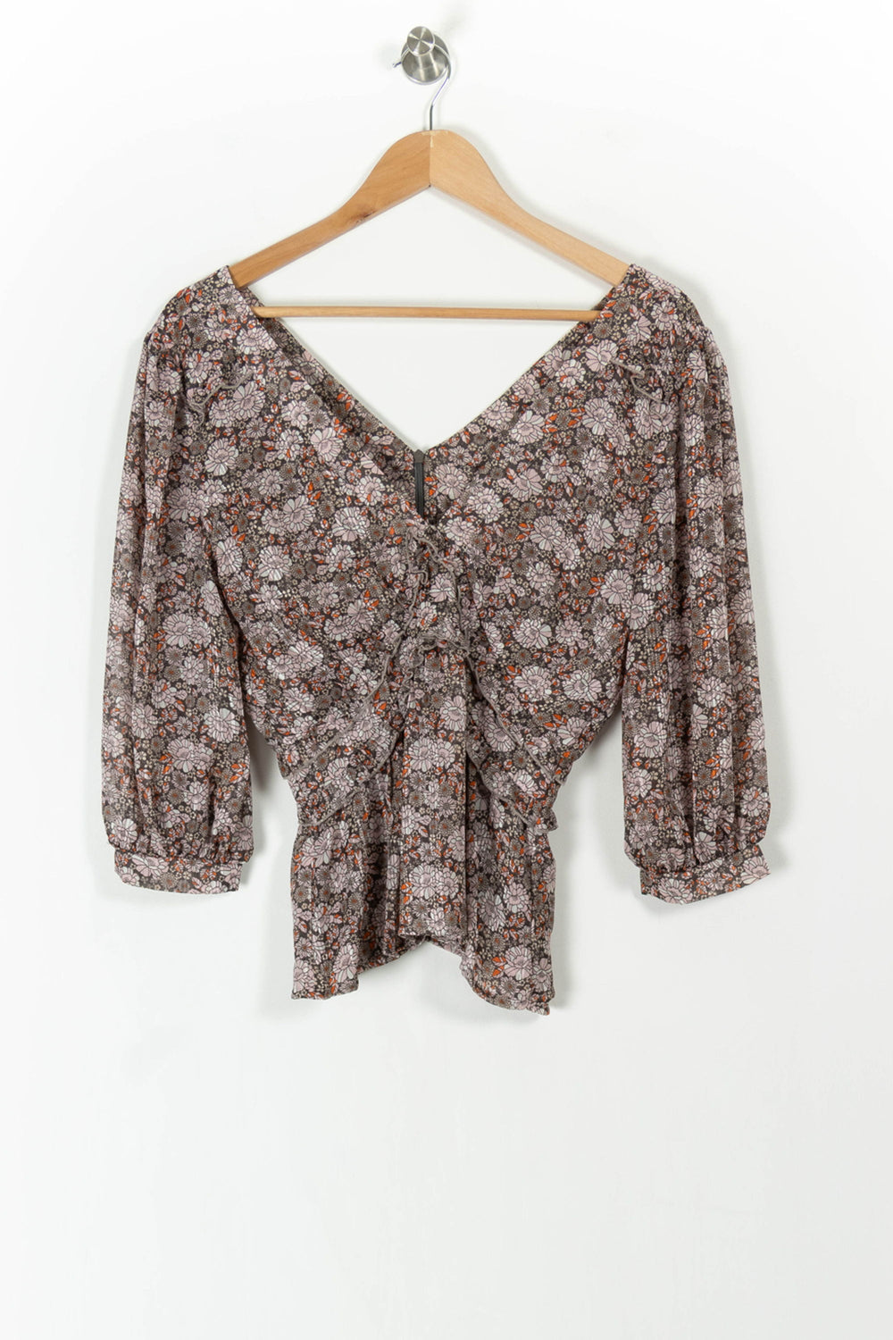 Blouse Multicolore - Taille S/36 de la marque Au Printemps Paris | PARAD105780 - Vendu par Paradigme - Image 2
