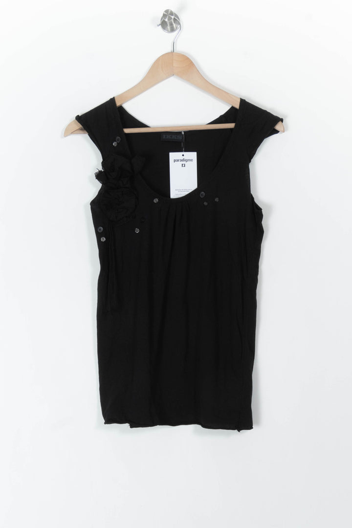 Débardeur Noir - Taille L/40 de la marque IKKS | PARAD105782 - Vendu par Paradigme - Image 2