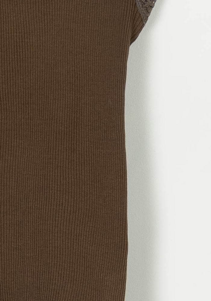 Débardeur Marron - Taille M/38 de la marque Caroll | PARAD105783 - Vendu par Paradigme - Image 3