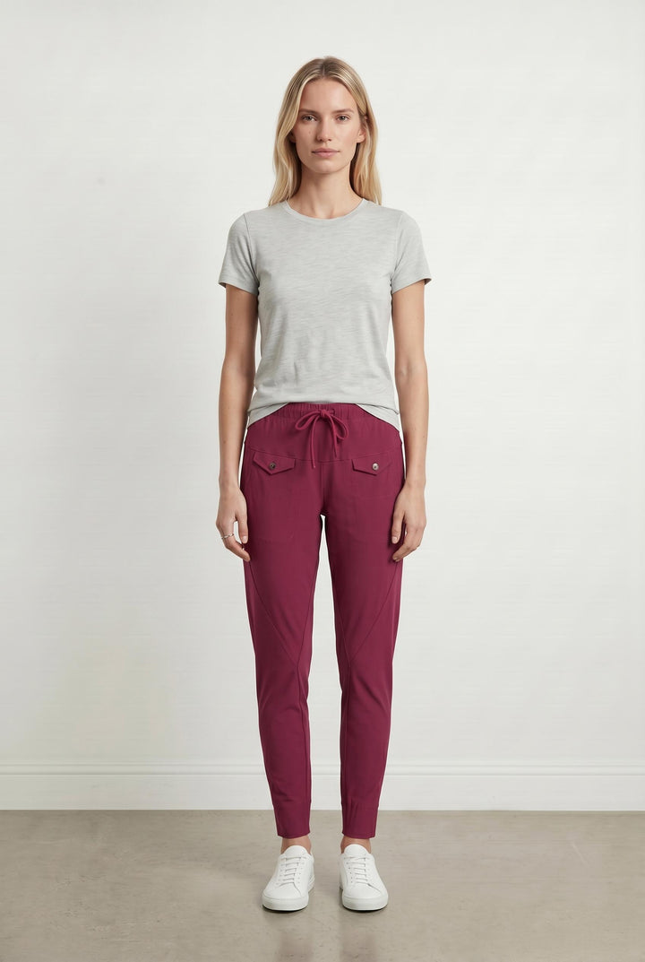 Pantalon Violet - Taille M/38 de la marque Indies | PARAD105790 - Vendu par Paradigme - Image 1