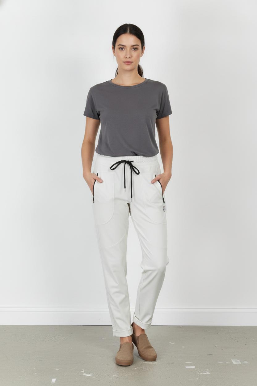 Pantalon de Jogging Blanc - Taille M/38 de la marque Indies | PARAD105791 - Vendu par Paradigme - Image 1