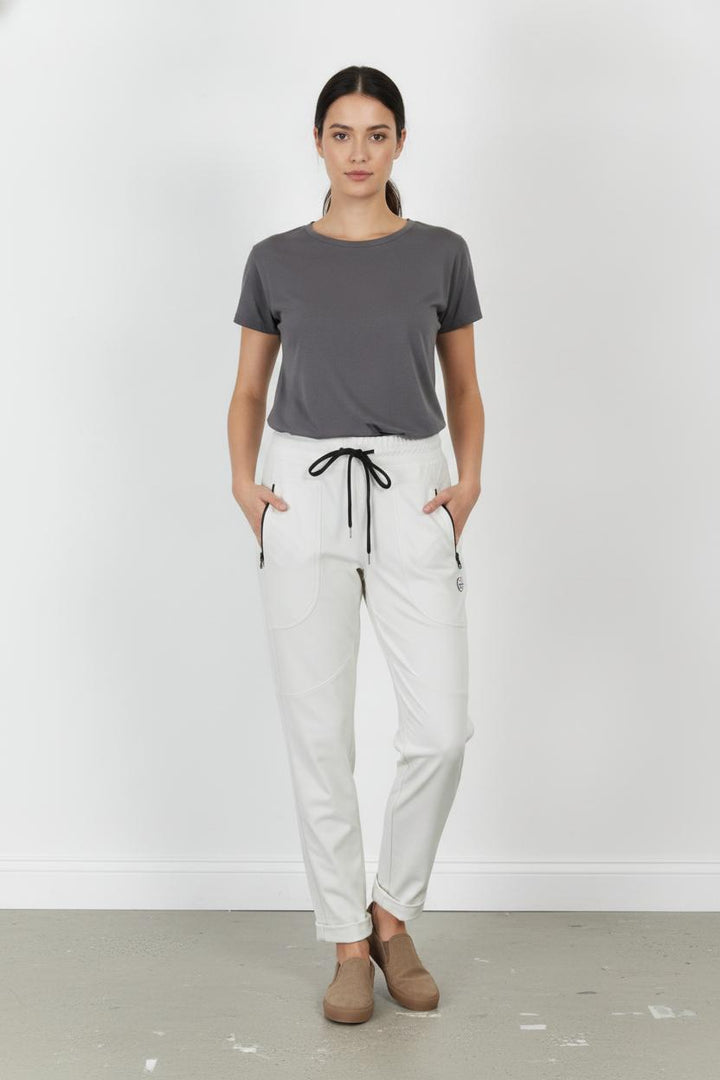 Pantalon de Jogging Blanc - Taille M/38 de la marque Indies | PARAD105791 - Vendu par Paradigme - Image 1