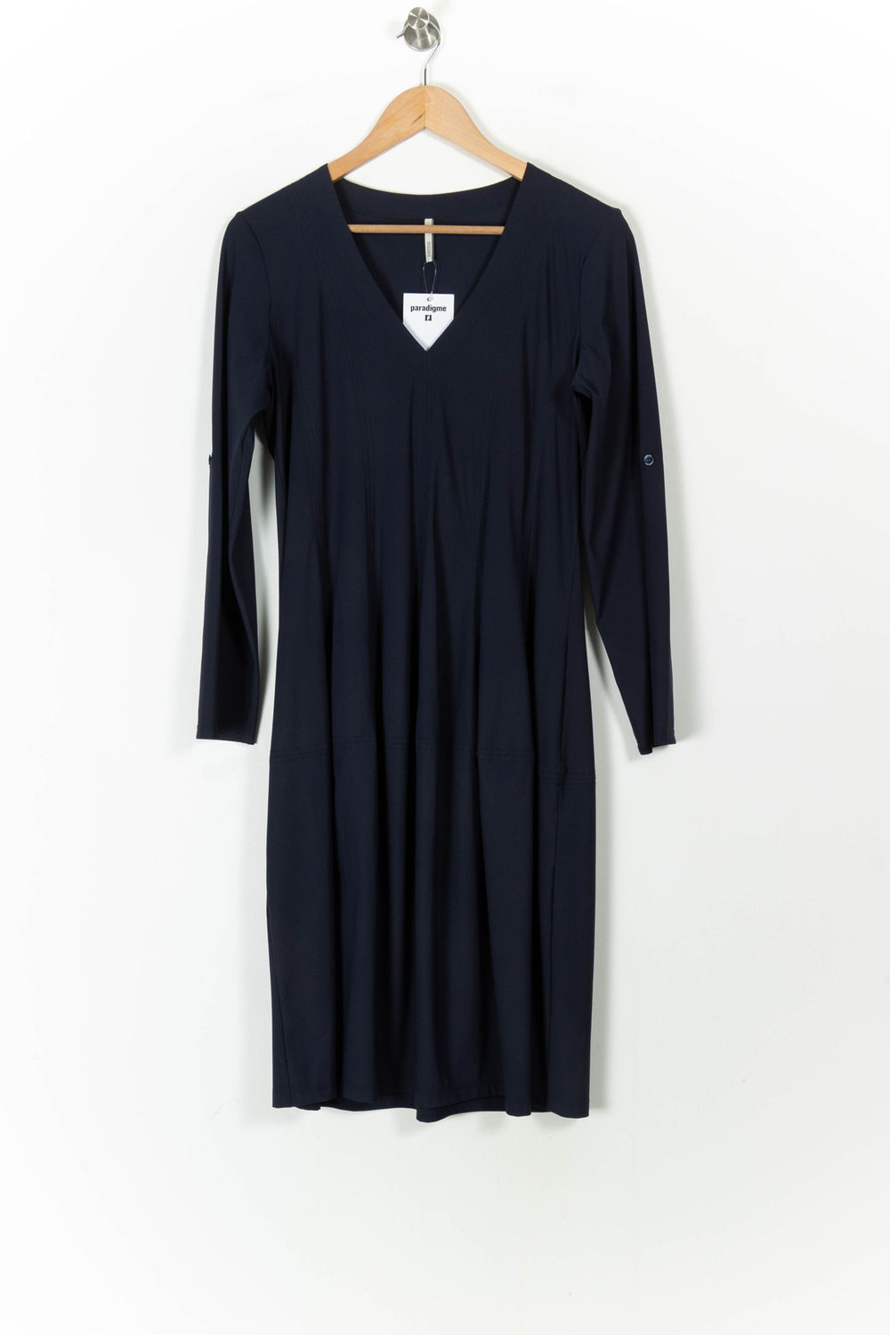 Robe Midi Bleue - Taille XL/42 de la marque Indies | PARAD105792 - Vendu par Paradigme - Image 2
