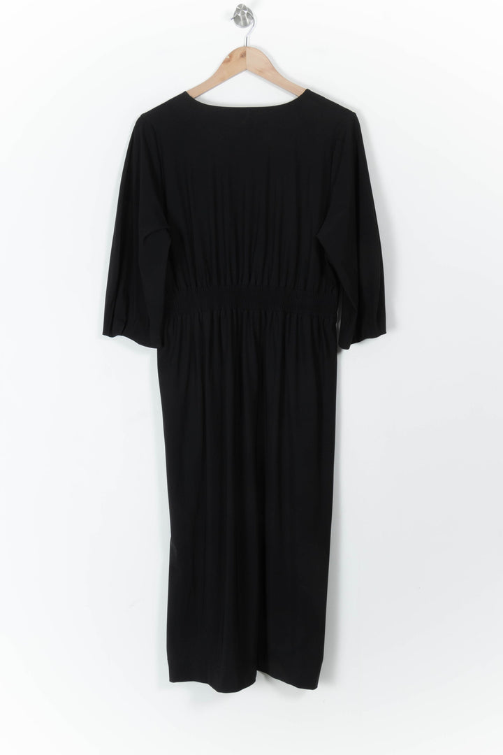 Robe Longue Noire - Taille XL/42 de la marque Indies | PARAD105793 - Vendu par Paradigme - Image 4