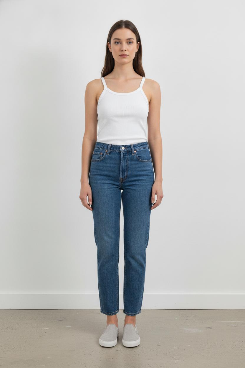 Jean Droit Bleu - Taille L/40 de la marque Levi's | PARAD105796 - Vendu par Paradigme - Image 1