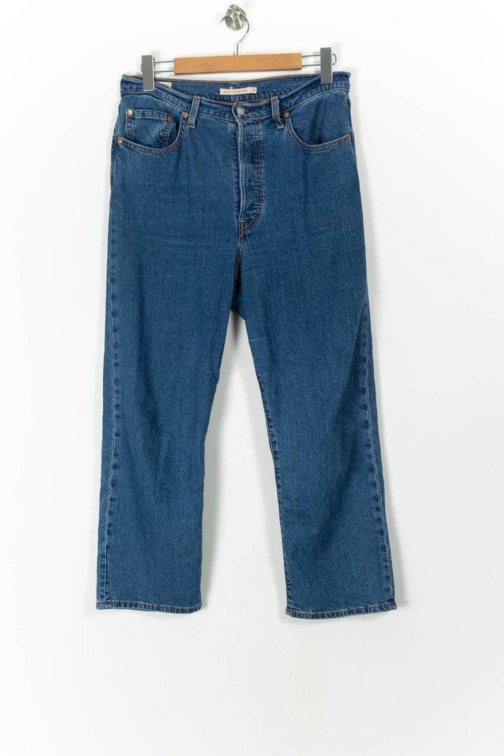 Jean Droit Bleu - Taille L/40 de la marque Levi's | PARAD105796 - Vendu par Paradigme - Image 2