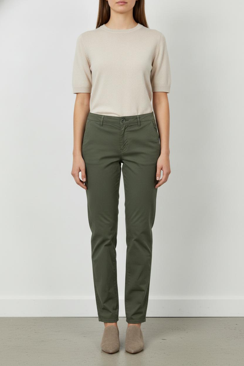 Pantalon Vert - Taille L/40 de la marque Caroll | PARAD105797 - Vendu par Paradigme - Image 1