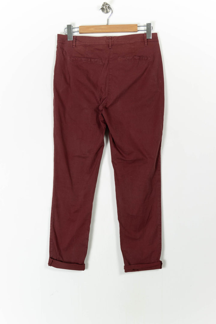 Pantalon Bordeaux - Taille L/40 de la marque Caroll | PARAD105798 - Vendu par Paradigme - Image 4