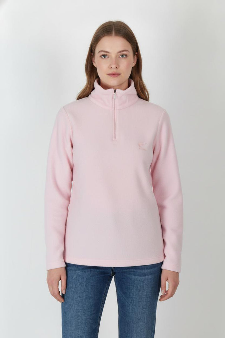 Sweat Polaire Rose - Taille L/40 de la marque Fusalp | PARAD105803 - Vendu par Paradigme - Image 1